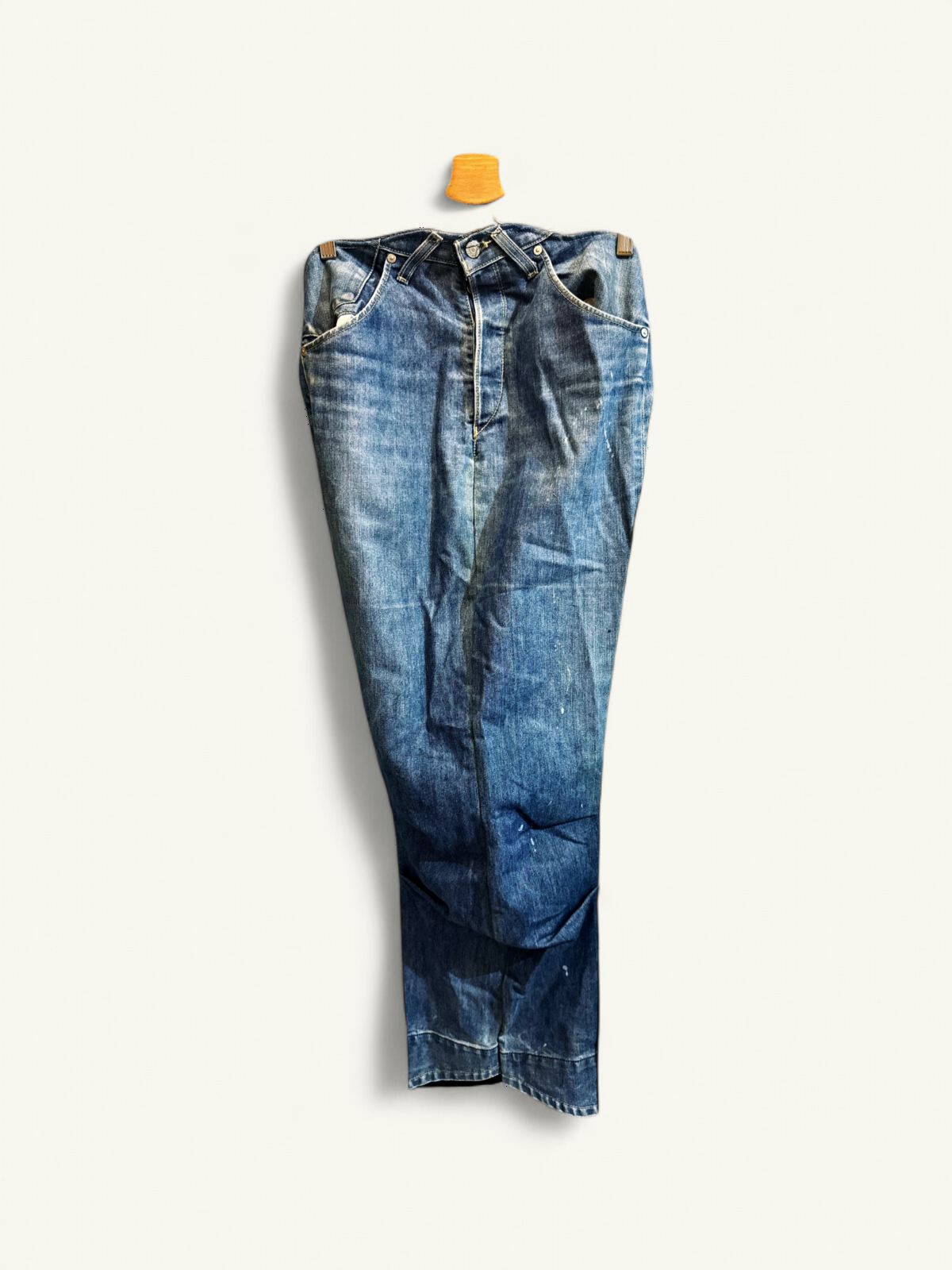 Jeans-to-maxi denim skirt